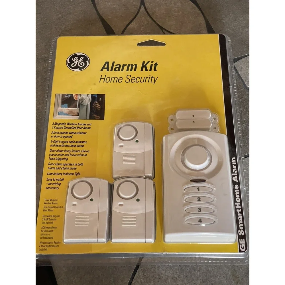 GE General Electric Home Security Alarm Kit 52559 Window and Door Kit